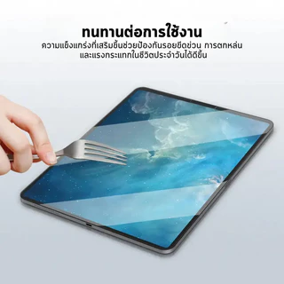 GOOJODOQ ฟิล์มกระจก Ipad การติดตั้งไร้ฝุ่นลายนิ้วมือฟิล์มไอแพด และหน้าจอกัน กสําหรับ Gen10 11 Air4 5