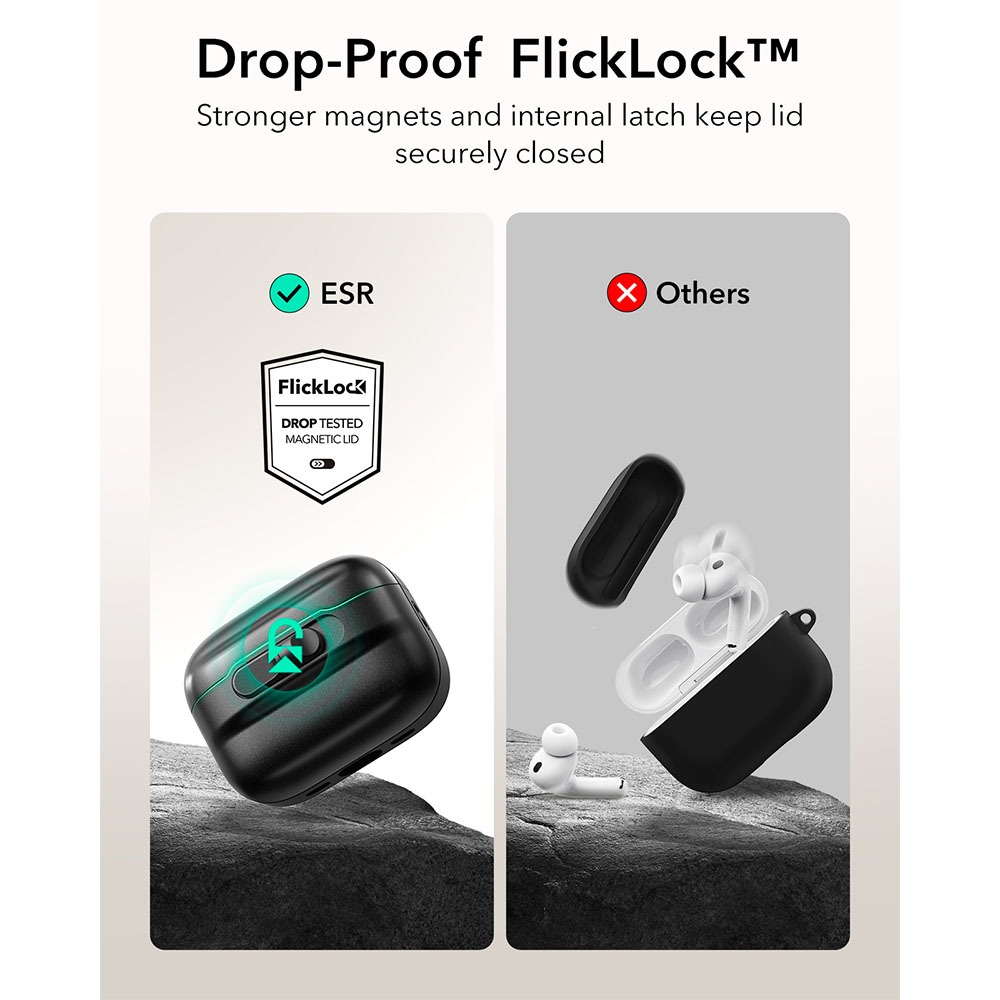 ESR เคสสำหรับ AirPods Pro 3 รุ่น Pulse FlickLock™ Case ราคา ถูกที่สุด ดีลบีเคเค แกลเลอรีภาพที่ 7