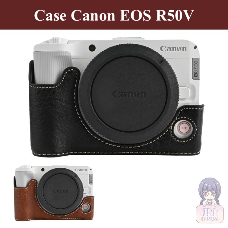 Case สำหรับ Canon EOS R50 V / เคส Canon EOS R50 V Case Canon EOS R50V Half Case EOS R50V เคส EOS R50