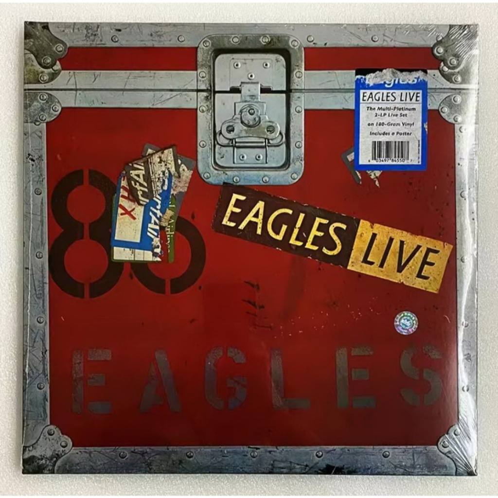 แผ่นเสียง Eagles Eagles Live, 2 x Black Vinyl, LP,180 gramm Album, Reissue ,EU มือหนึ่ง ซีล