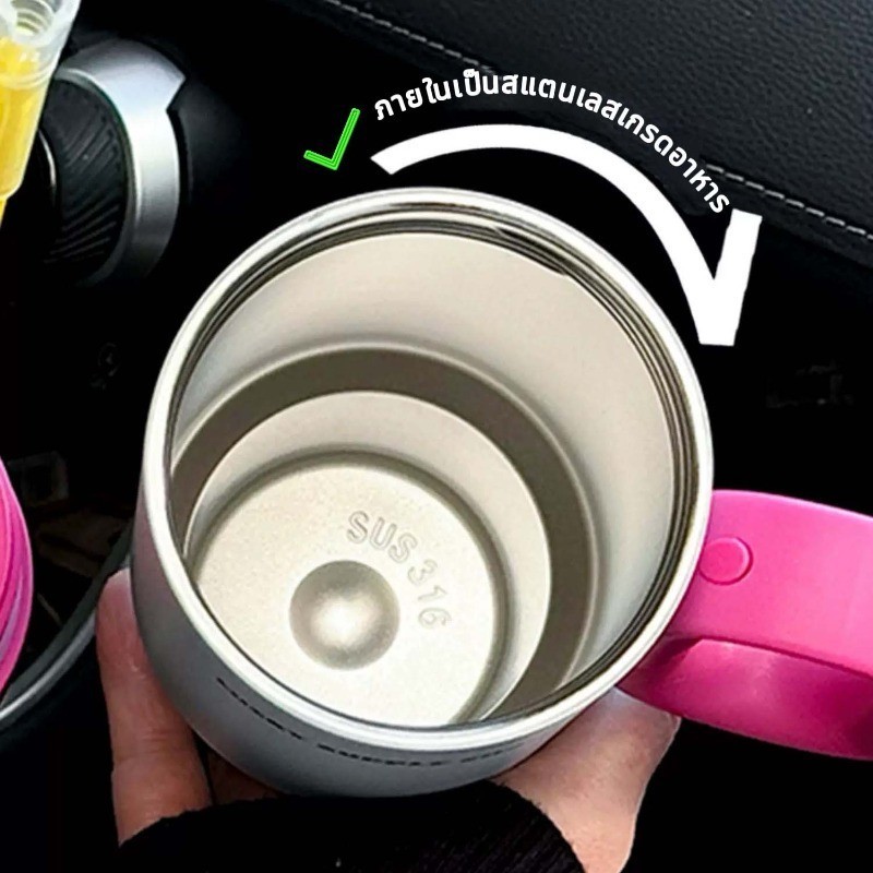 STRAW ICE KING CUP แก้วเก็บความเย็น และเก็บความร้อน 750ML จุขนาด 316 สแตนเลส พร้อมหลอด กระติกน้ําสูญญากาศ - รูปที่ 2