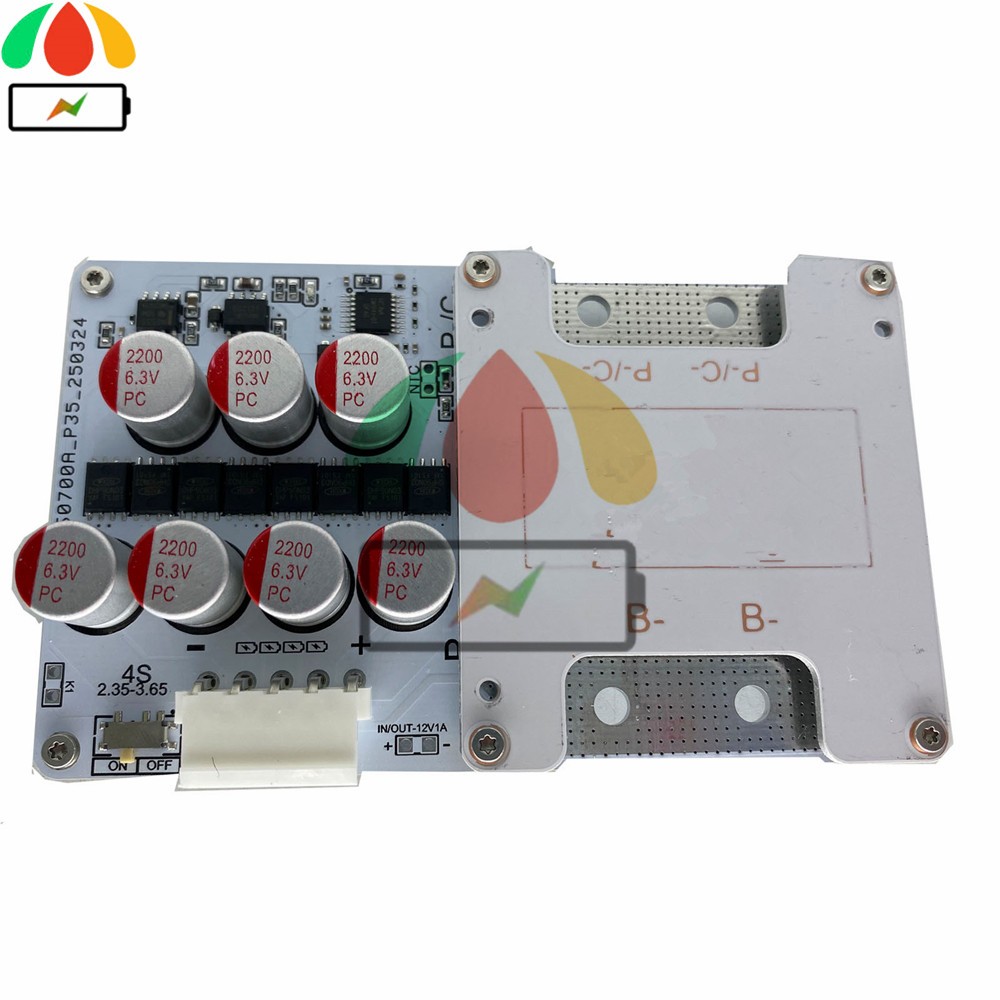 BMS 4S 100A Peak 300A+ Active Balance วงจรป้องกันแบตเตอรี่ LiFePO4 มีแอคทีฟบาลานซ์8A ในตัว ราคา1ชิ้น