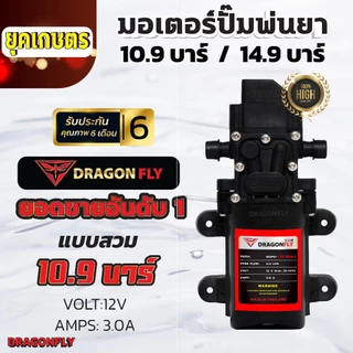 มอเตอร์ปั้มพ่นยา มอเตอร์ปั้มพ่นหมอก 10.9 บาร์ 12โวลล์,มอเตอร์ปั๊มคู่ 14.9 บาร์ 12 โวลล์