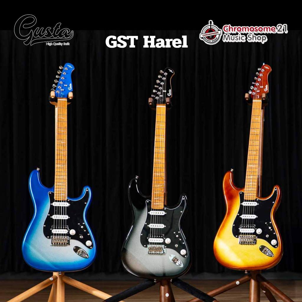 กีตาร์ไฟฟ้า Gusta GST Harel