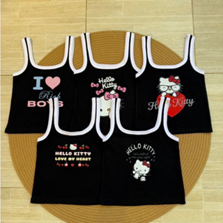 ⭐️เสื้อกล้ามน่ารักมีขอบ เฉพาะเสื้อ🎁 เสื้อกล้าม แฟชั่นผู้หญิง