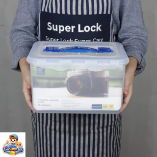SuperLockกล่องใส่กล้องรุ่น 5051 ความจุ 8400 มล.ปราศจากสารก่อมะเร็งช่วยยับยั้งเชื้อราและแบคทีเรีย