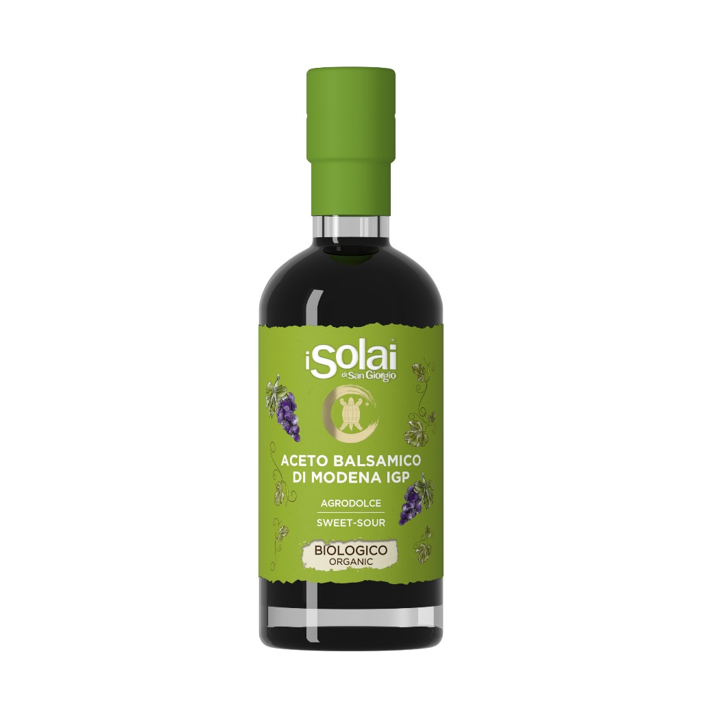I Solai Balsamic Vinegar of Modena I.G.P. BIO อิโซไล น้ำส้มสายชูหมัก - 250ml