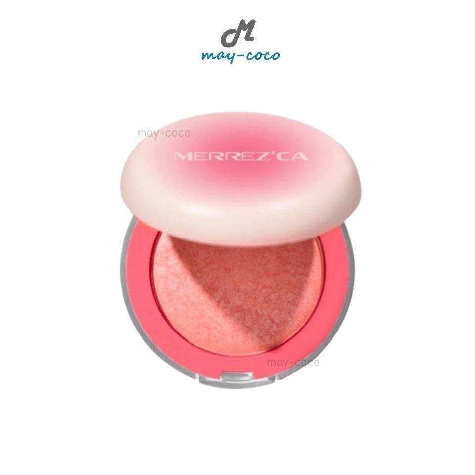 ถูก/แท้/มีไลฟ์ บลัชออน Merrezca Turn On Blush เมอร์เรซกา บลัชแก้มโกลว์อัพ บลัชผิวโกลว์ เนื้อนุ่ม สีชัด เบาสบาย