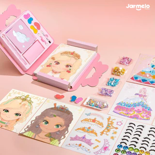 Jarmelo (Joan Miro) เซตสมุดกิจกรรมแบบพกพา Princess Glam Magic Kit