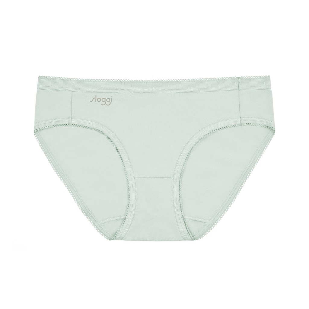 sloggi กางเกงชั้นในรูปแบบมิดี้ รุ่น sloggi Comfort care Midi2 R รหัส 10218527 สีเขียวอ่อน 6851