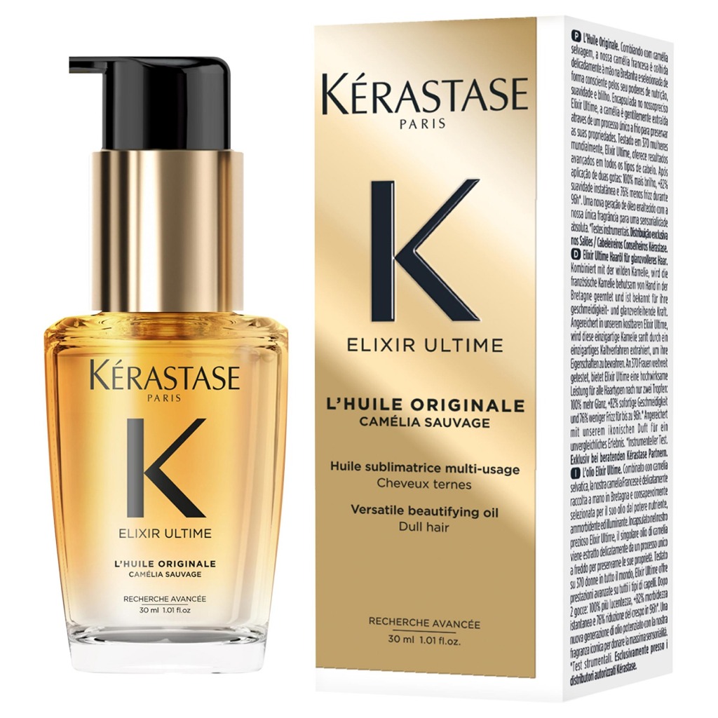 KERASTASE - Elixir Ultime Original Hair Oil (30 ml.) เคเรสตาส อิลิกเซีย อัลทิม ออยล์บำรุงผม