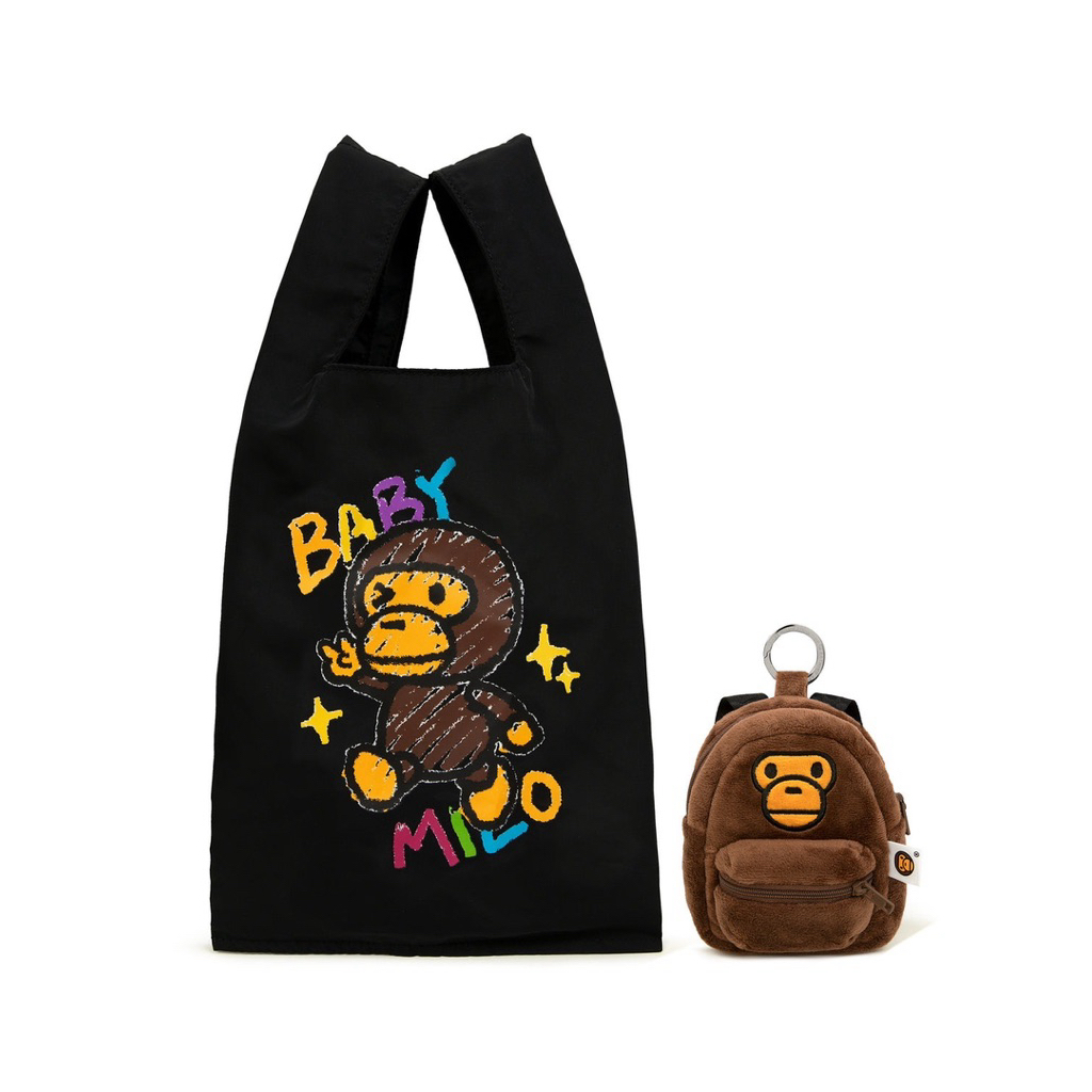 NEW !!! BAPE KEYCHAIN RECYCLE BAG