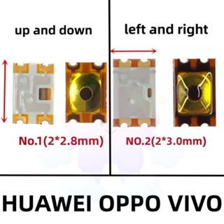 10-50 ชิ้น Huawei Oppo Vivo สวิตช์ไฟและสวิตช์ปรับระดับเสียง