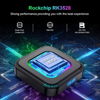 HK1 RBOX K8 Android 13 Smart TV box Rockchip RK3528 Wifi 5G Bluetooth Android box