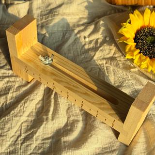 แท่นถักเชือกข้อมือ สร้อยข้อมือ แท่นไม้ถักเชือกปรับความยาวได้…