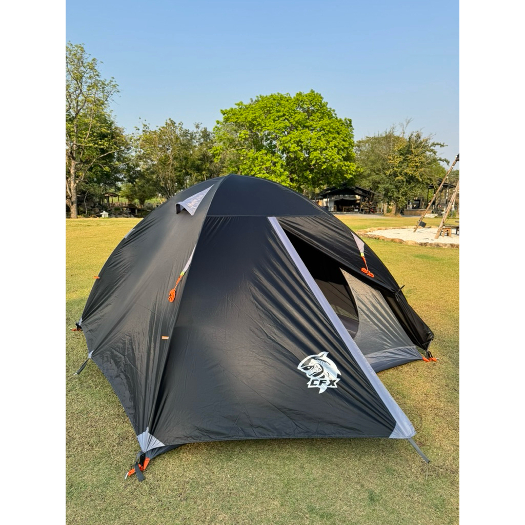 CFX เต็นท์เดินป่า รุ่น3-4คนนอน กันฝน น้ำหนักเบา วัสดุโพลีเอสเตอร์210T PU3000MM ทนทานต่อแรงลมขนาด200*200*140ซม