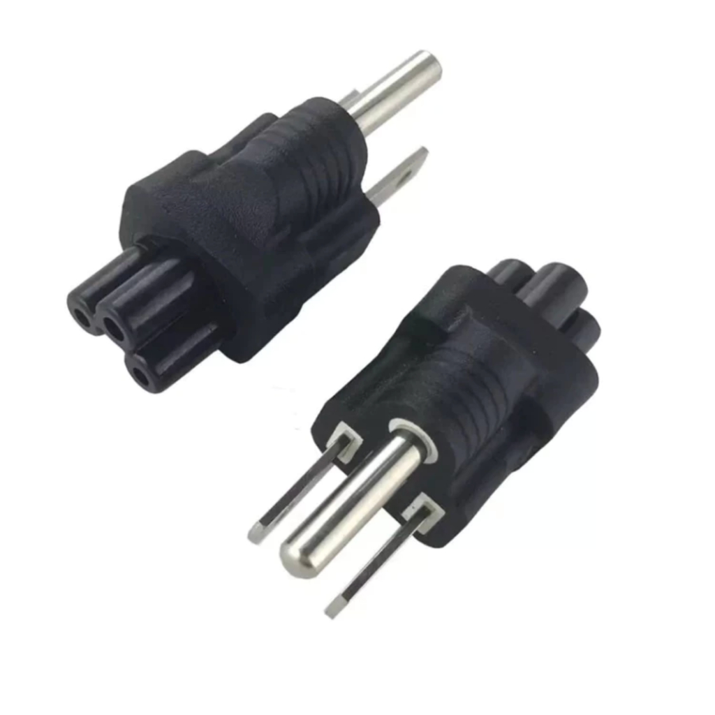 ACปลั๊กอะแดปเตอร์IEC C5 ถึงNEMA 5-15Pปลั๊กอะแดปเตอร์IEC C5 To USA NEMA 5-15Pปลั๊กอะแดปเตอร์