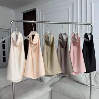 PT443 Bella Silky Satin เสื้อคล้องคอผ้าซาติน PROMTHONG