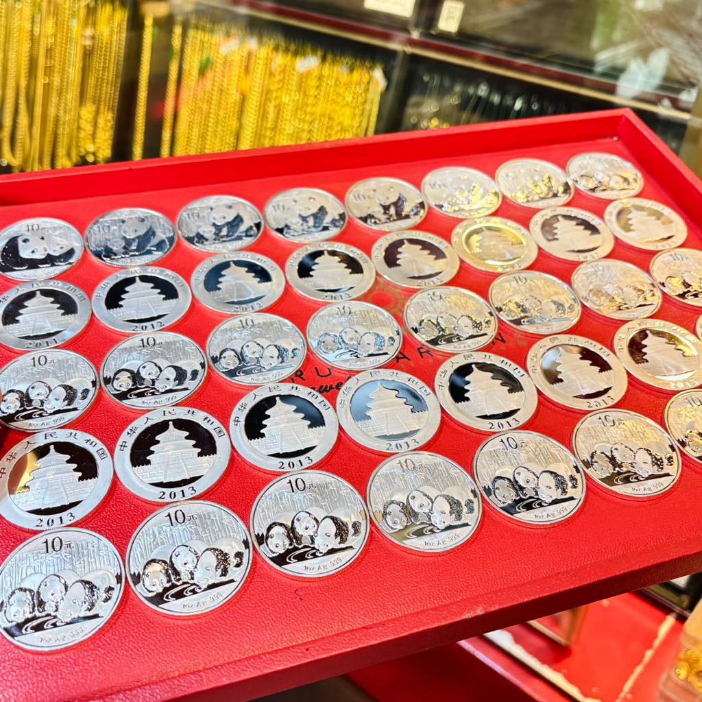 คละแบบ Silver เหรียญ 1 oz. เงินแท้99.99%