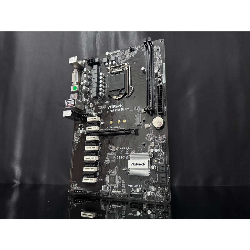เมนบอร์ด(mainboard) Asrock H110 pro btc+ (socket 1151) สามารถใช้กับคอมปกติได้