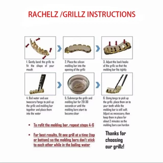 ฟันฮิปฮอป เครื่องประดับทันตกรรมที่ถอดออกได้ hip hop teeth grillz ใส่ง่าย สำหรับปาร์ตี้ ฮัลโลวีน สีเงิน สีทอง