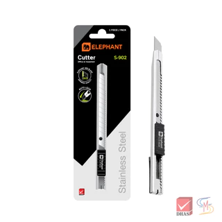 Elephant ตราช้าง คัตเตอร์ รุ่น S-902 9 มม. จำนวน 1 อัน