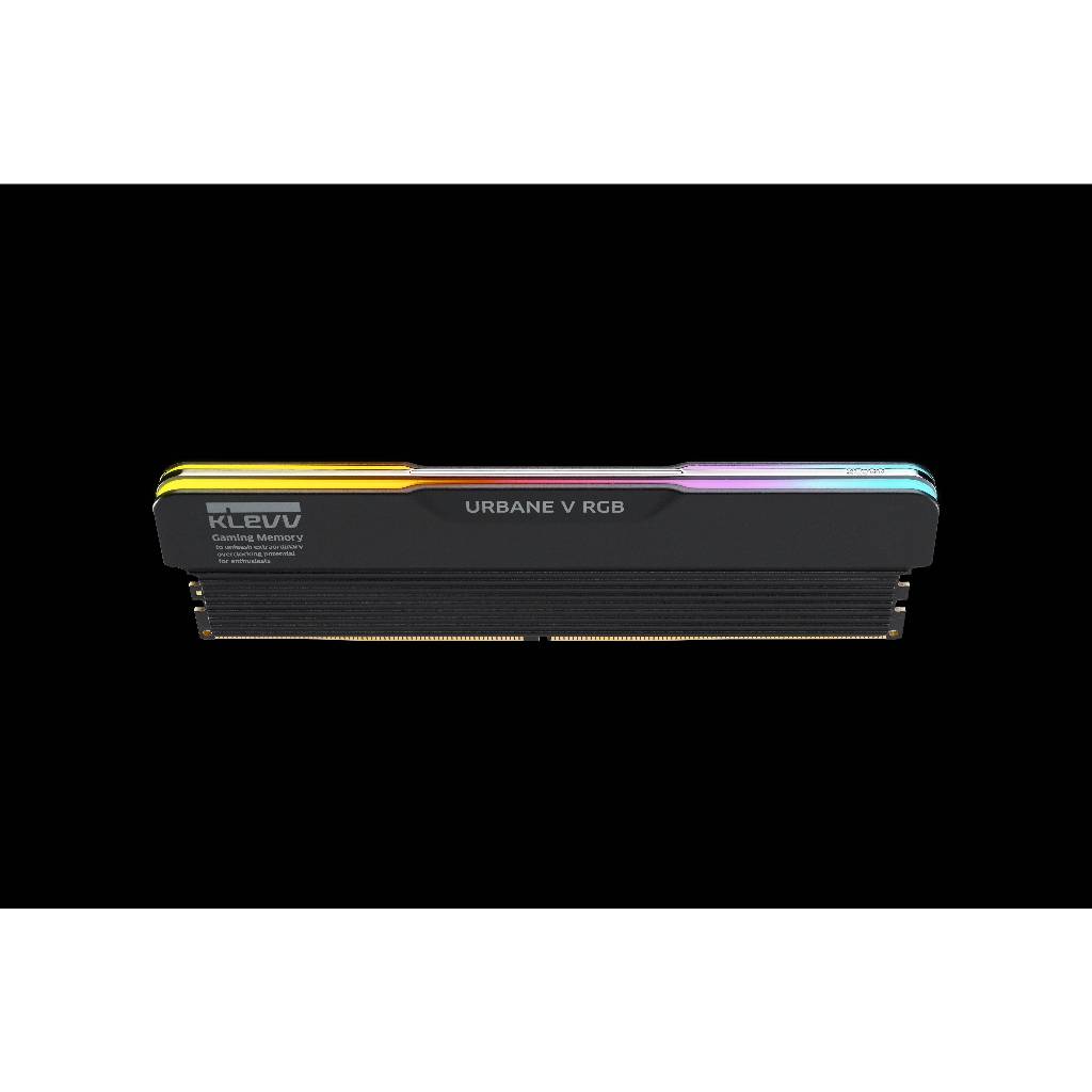 KLEVV URBANE V RGB DDR5 Gaming OC Memory - 32GB (16GBx2) 6000MHz Black CL28