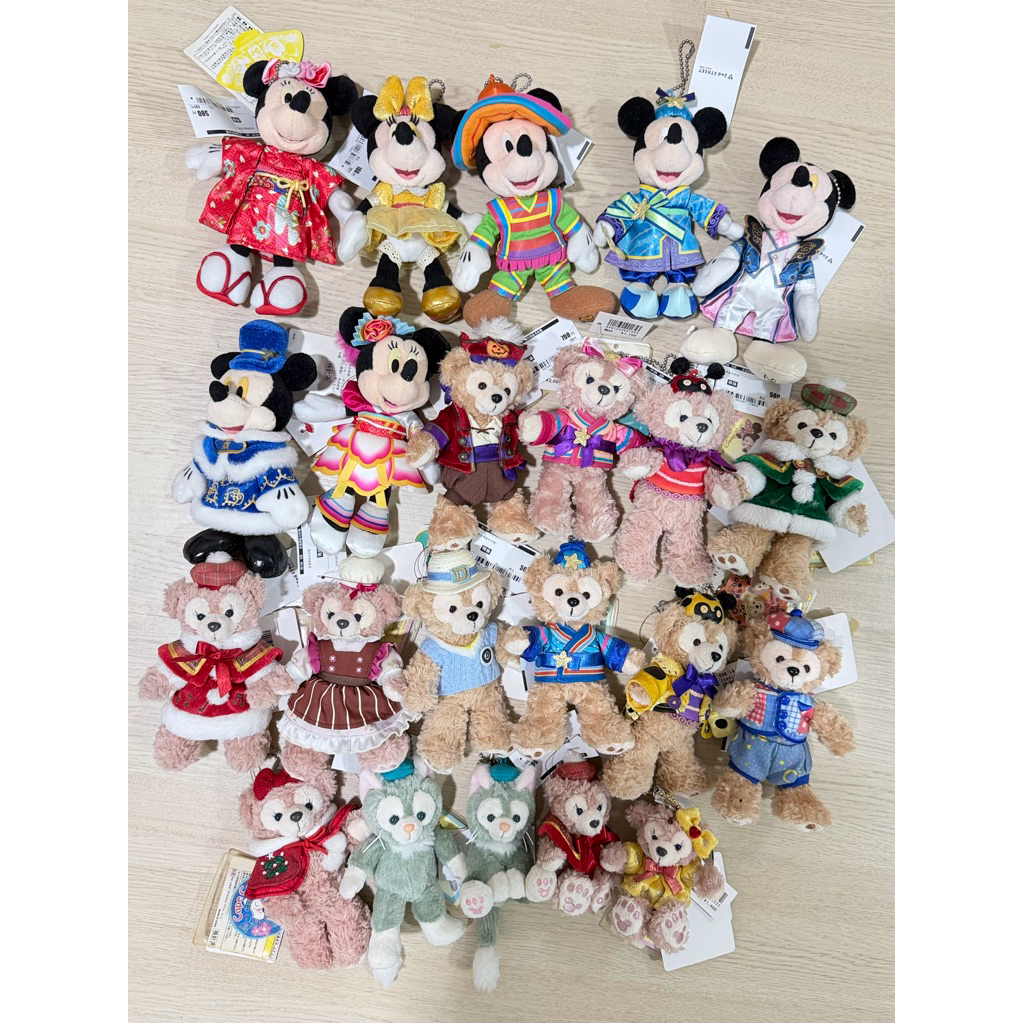 🧸✨ Disney Keychain Doll – มือสองญี่ปุ่นแท้จาก Second Street ✨🧸 ของแท้100%