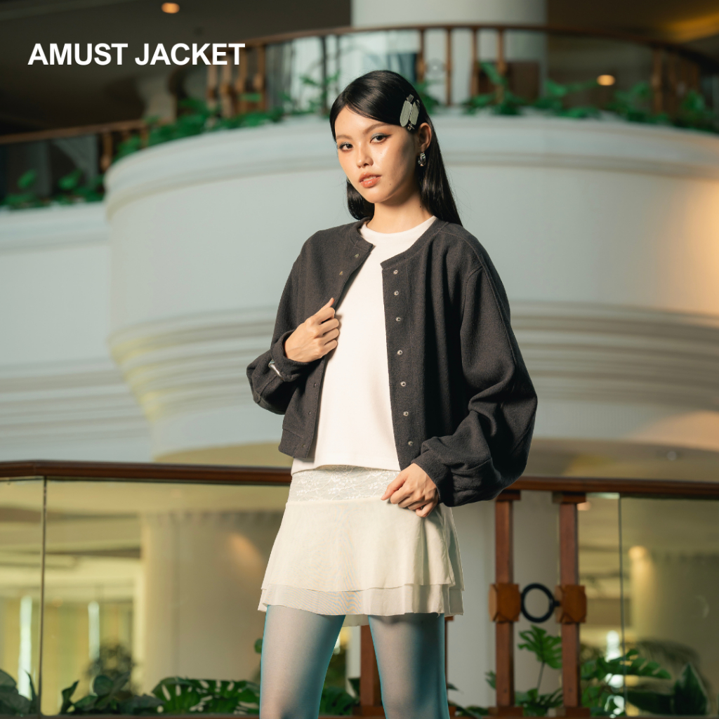 EVERYDAY - Amust Jacket แจ็คเก็ตกระดุมสแน๊ป (Q) รูปที่ 4