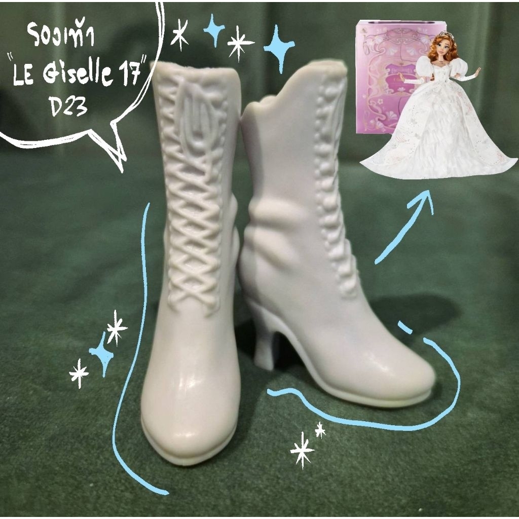 รองเท้าตุ๊กตา 17" Disney D23 Expo 2022 Exclusive Limited Edition Doll Giselle Enchanted