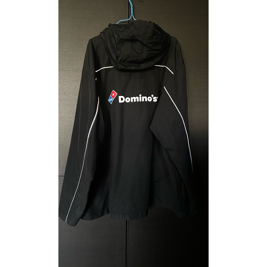 ❤️‍🔥🍕❤️‍🔥Original Domino's Pizza Hoodie Windbreaker (X-Large) อก 29“(P) ยาว 31"(L) Condition: 7.5/10
