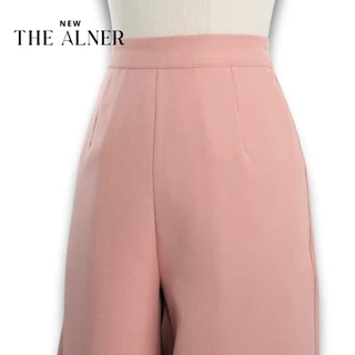 Thealner-AN752 (เซตเสื้อแขนสั้นแหวกหน้าแต่งโบว์กางเกงขายาว)