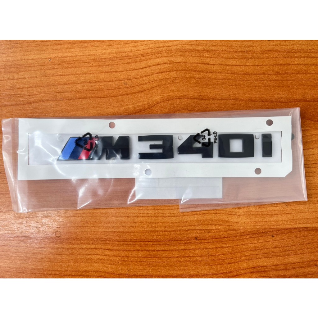 สติกเกอร์ M340i เคลือบเงาสีดำ 51142472849