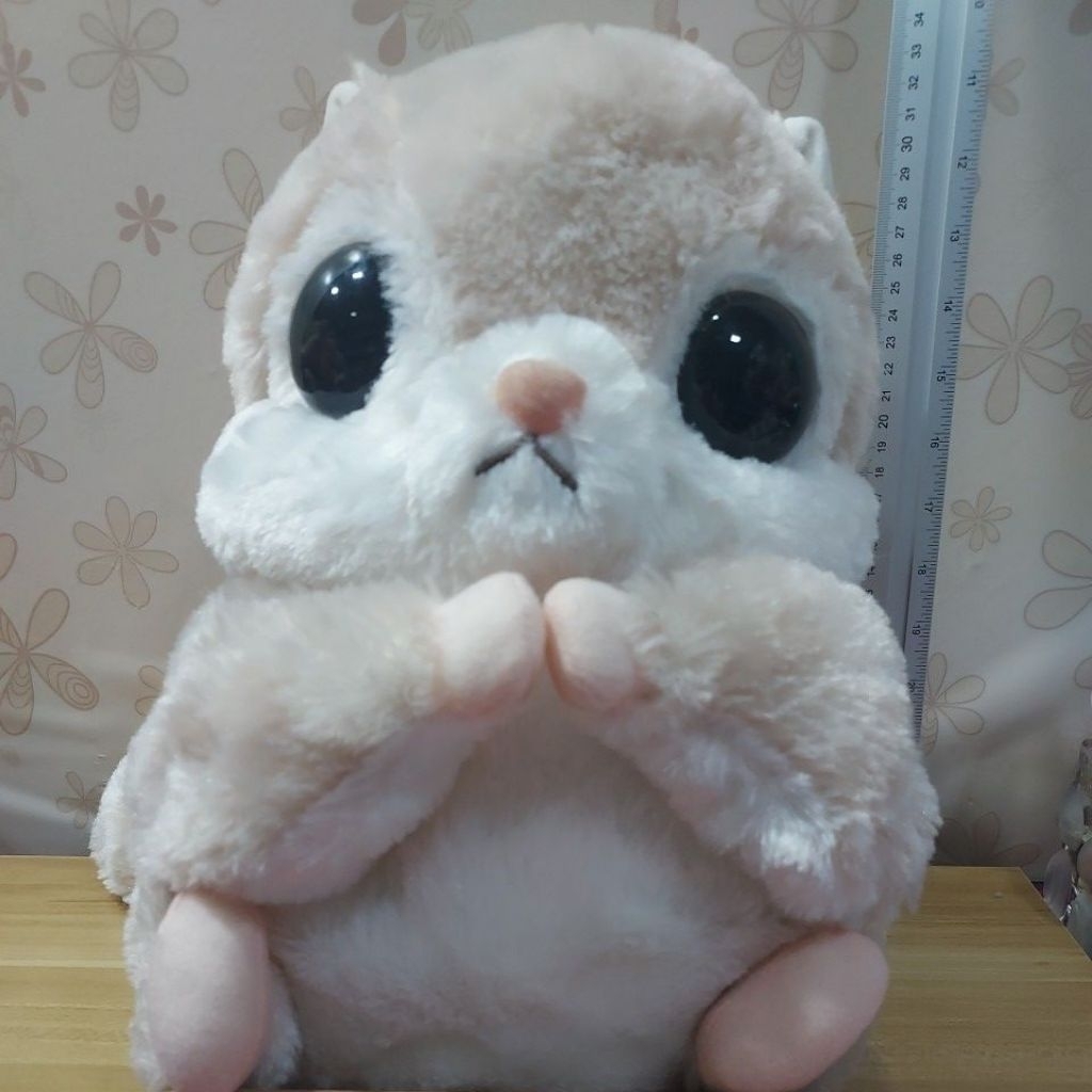 Amuse Momonga Nandamon Flying Squirrel  Plush Stuffed Toy Doll/
ตุ๊กตากระรอกบิน ของแท้ญี่ปุ่น มือสอง