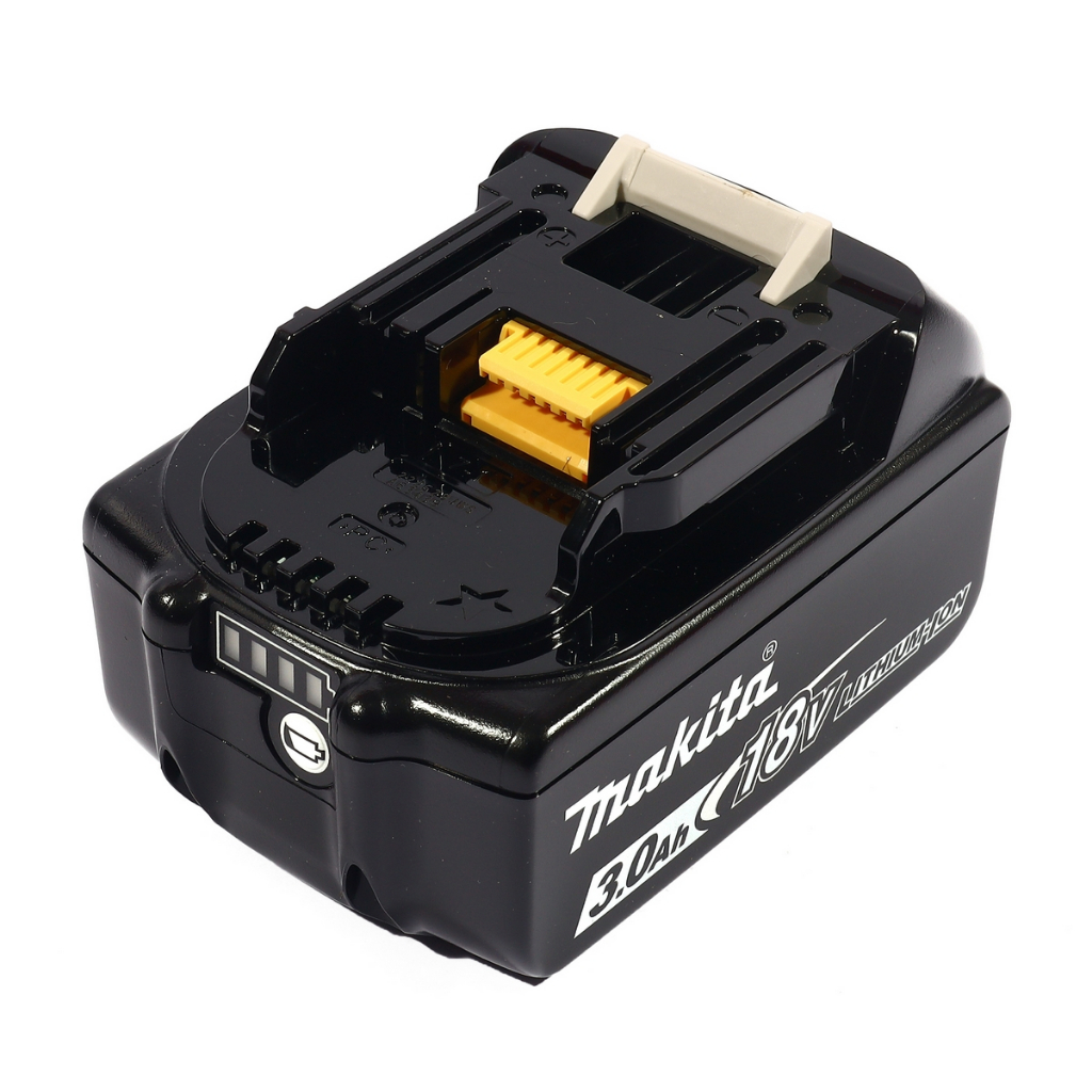 MAKITA แบตเตอรี่ลิเธียมไอออน 18 โวลต์ รุ่นBL1830B,BL1850B,BL1860Bและเครื่องชาร์จ รุ่นDC18SD,DC18RC,DC18RD,DC18SE,DC18SF