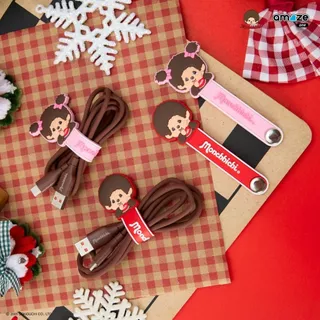 (ส่งตรงจากแบรนด์)Amaze one Monchhichi Charger 60W สายชาร์จ Type C และ iP ยาว 1.2m ลิขสิทธิ์แท้มอนชิชิ รุ่น AMCC003 / 004