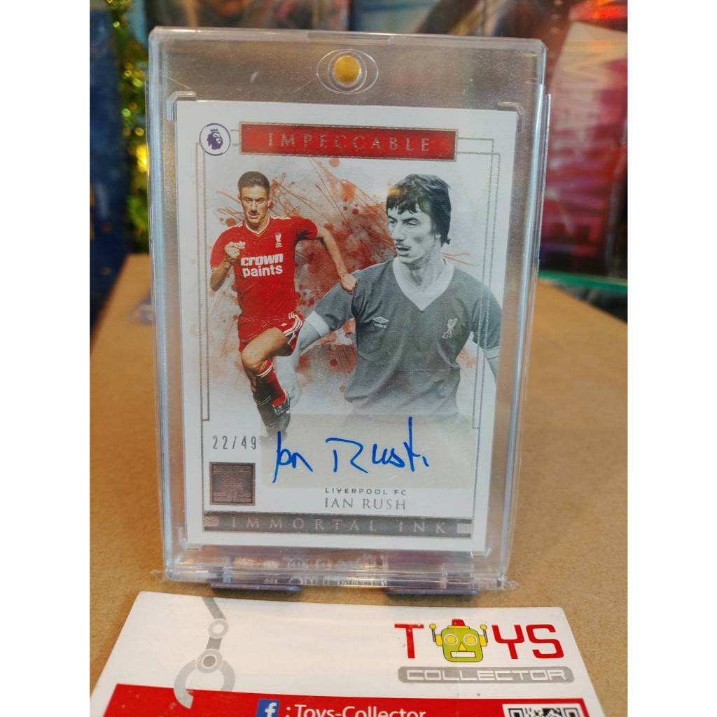 ian rush ลายเซ็นต์ 22/49