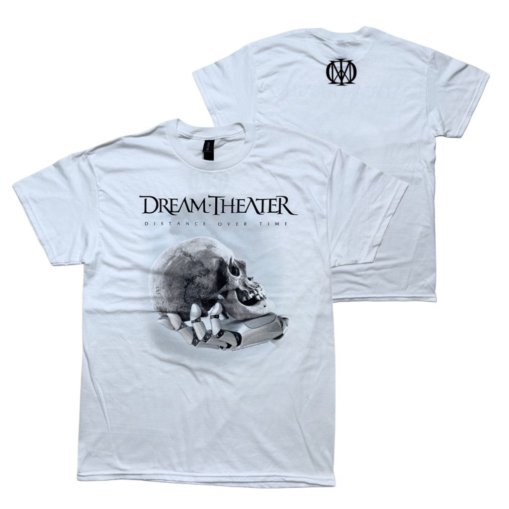 เสื้อวง DREAM THEATER : DISTANCE OVER TIME (COVER) (ลิขสิทธิ์แท้ UK)