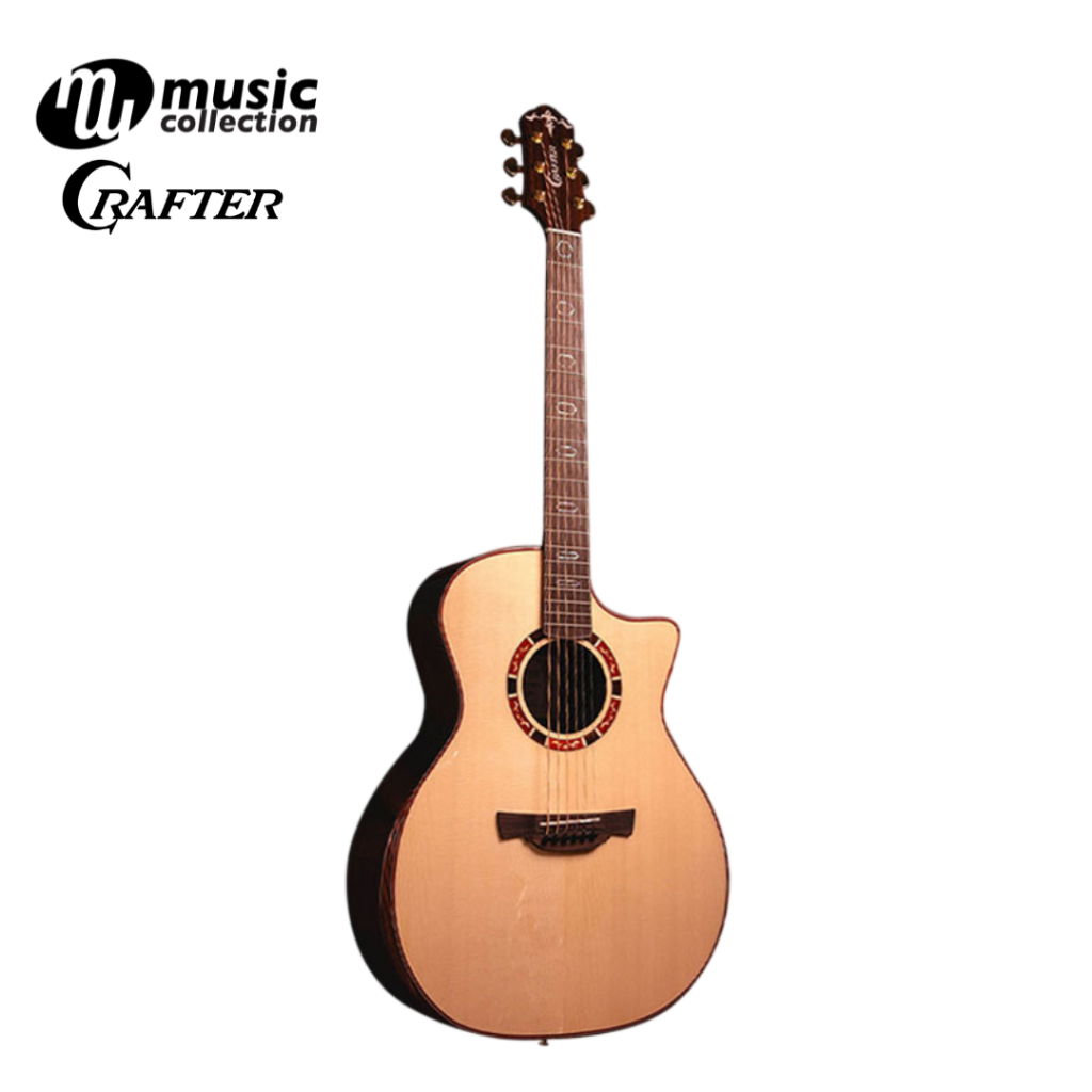 กีตาร์โปร่งไฟฟ้า CRAFTER VL G-36CE CUSTOM PRO [FREE BAG]