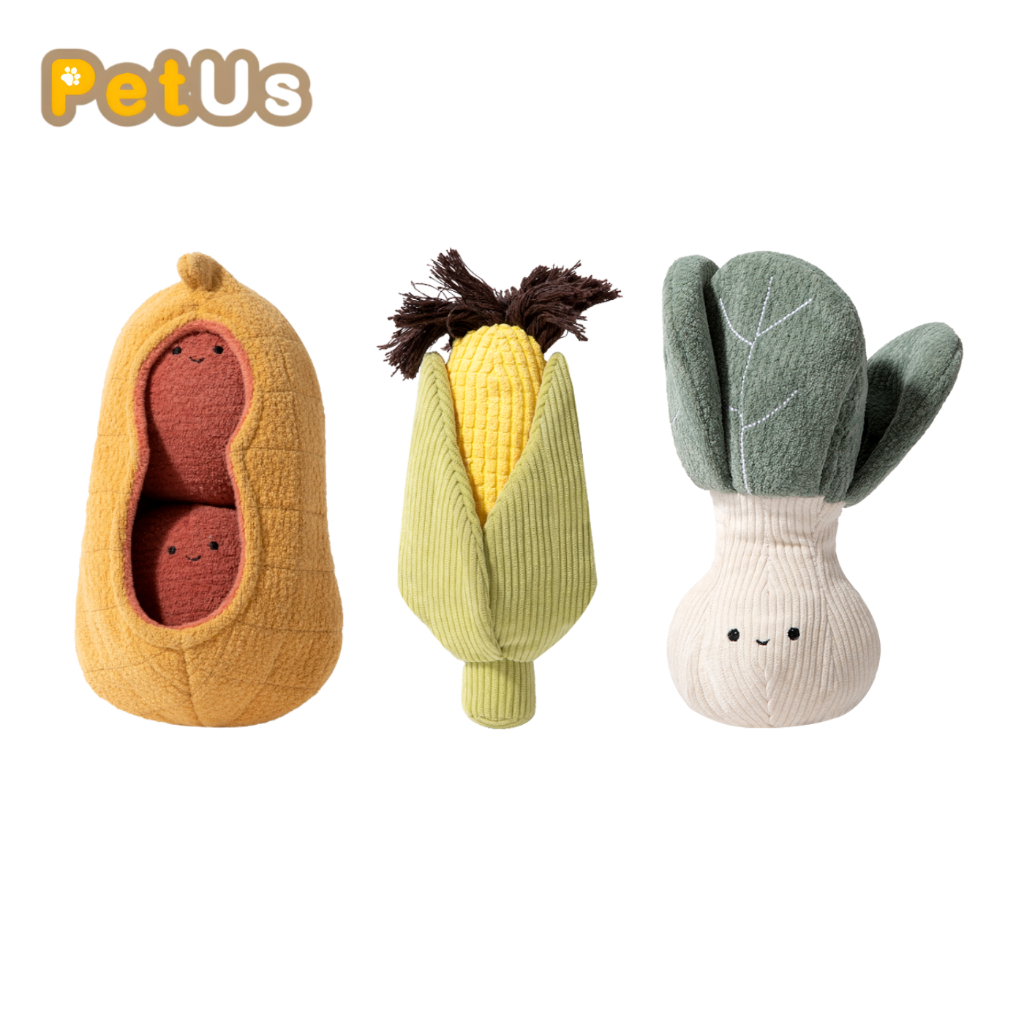 ของเล่นสุนัข ของเล่นสัตว์เลี้ยง ของเล่นกัดสุนัข 3 ชิ้น วัสดุนุ่มปลอดภัย มีเสียง วัสดุคุณภาพดี ทนทาน