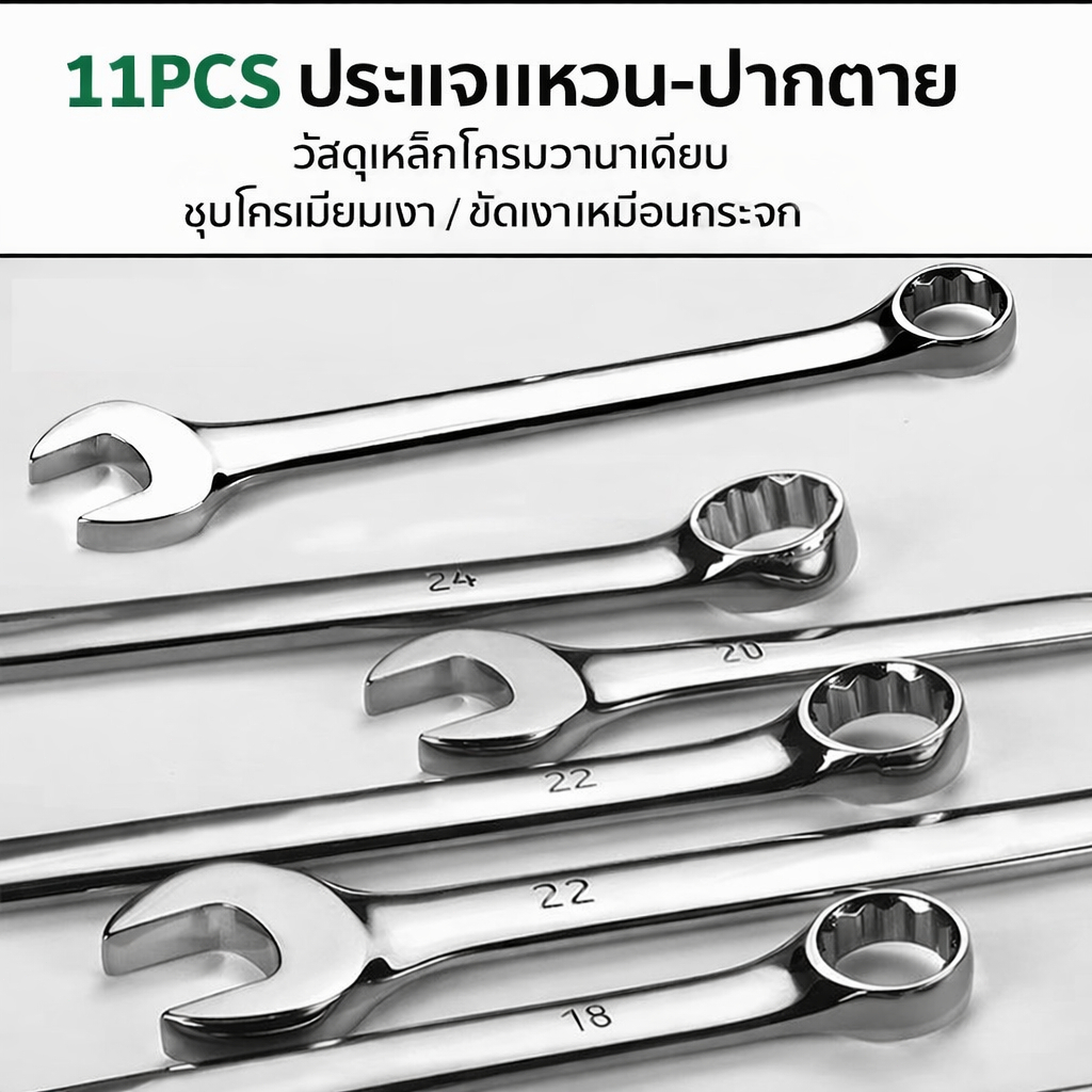 REAIM ชุดเครื่องมือ CRV 121ชิ้น ชุดเครื่องมือช่าง ชุดประแจ เซ็ตเครื่องมือซ่อมรถ ชุดบล็อก1/4 Tool Set ราคา ถูกที่สุด ดีลบีเคเค แกลเลอรีภาพที่ 5