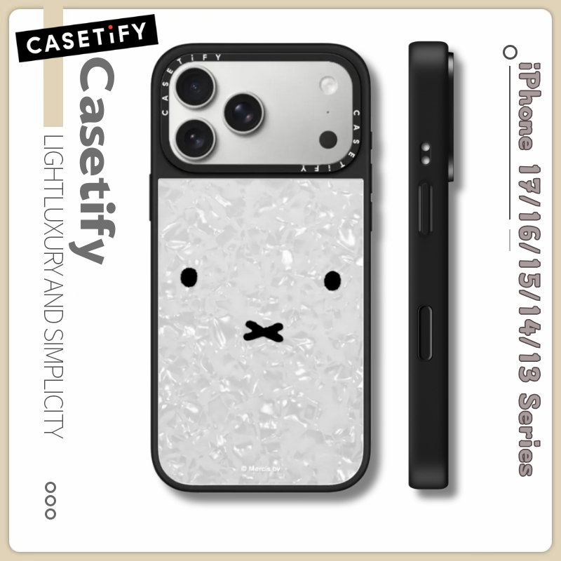 CASETiFY | Miffy Series Classic Pattern Case เคสมือถือ เคส iPhone 17/16/15/14/13 Series