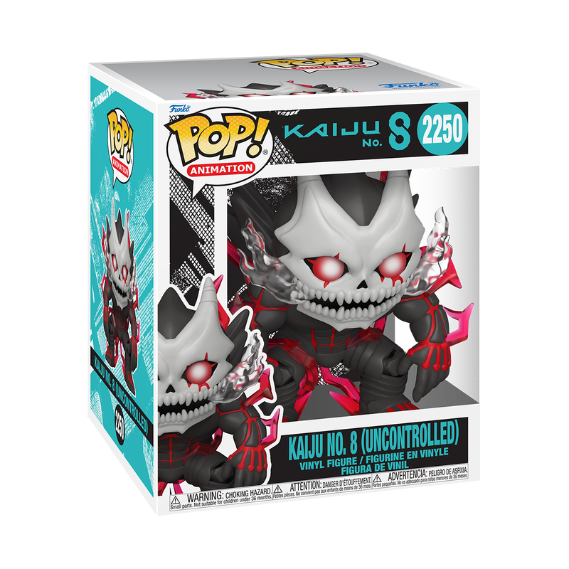 (90578) Kaiju No. 8 (Uncontrolled)(2250) POP! Super 6": Kaiju No. 8 by Funko