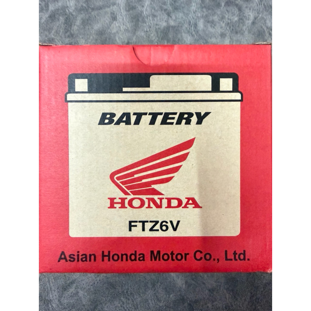 แบต PCX150-150 CLICK125-150-160 Nmax LEAD GIORANO แท้เบิกศูนย์ Honda แบต 6 แอมป์ ของแท้ 100%