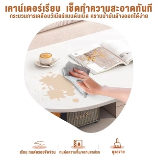 โต๊ะห้องรับแขก 2ชั้น โต๊ะกลางโซฟา 120/100/80cm โต๊ะกาแฟ สไตล์โมเดิร์น ผลิตจากไม้เเท้ เเข็งเเรงทนทาน