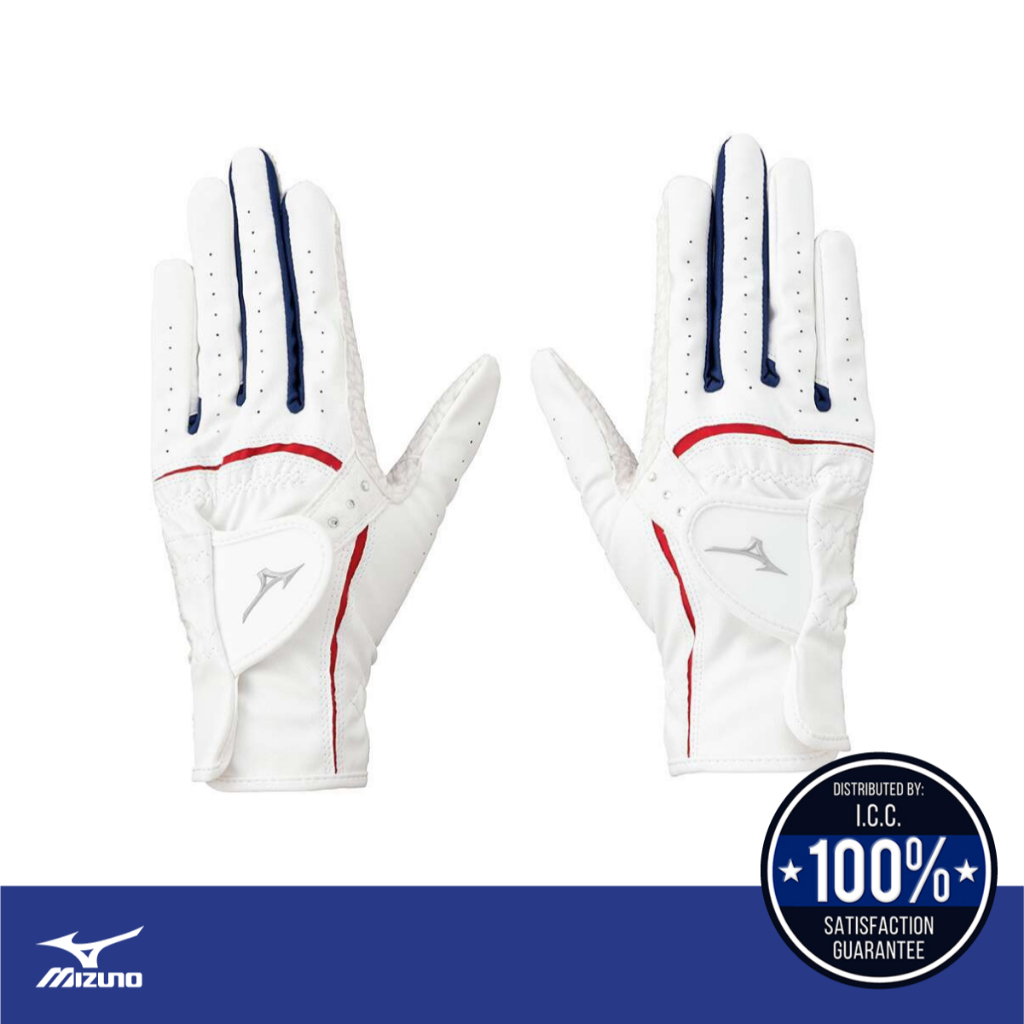 มิซูโน่ กอล์ฟ (MIZUNO GOLF) ถุงมือ W-GRIP Ladies  (สำหรับสุภาพสตรี)