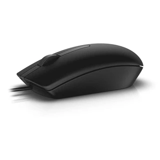 Dell Optical Mouse รุ่น MS116 เมาส์ ความละเอียด 1000 DPI มีสาย USB สำหรับโน้ตบุ๊กและคอมพิวเตอร์