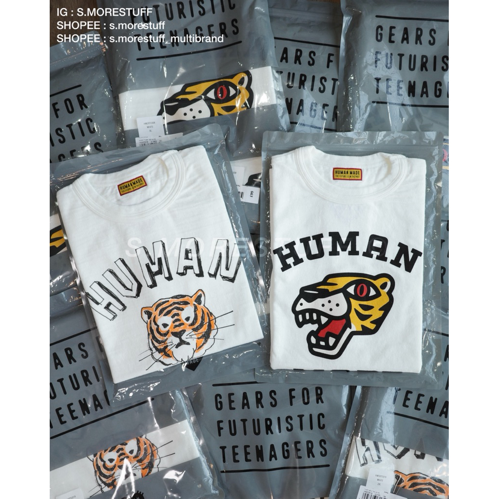 HUMAN MADE. GRAPHIC T-SHIRT (ลายหัวเสือ