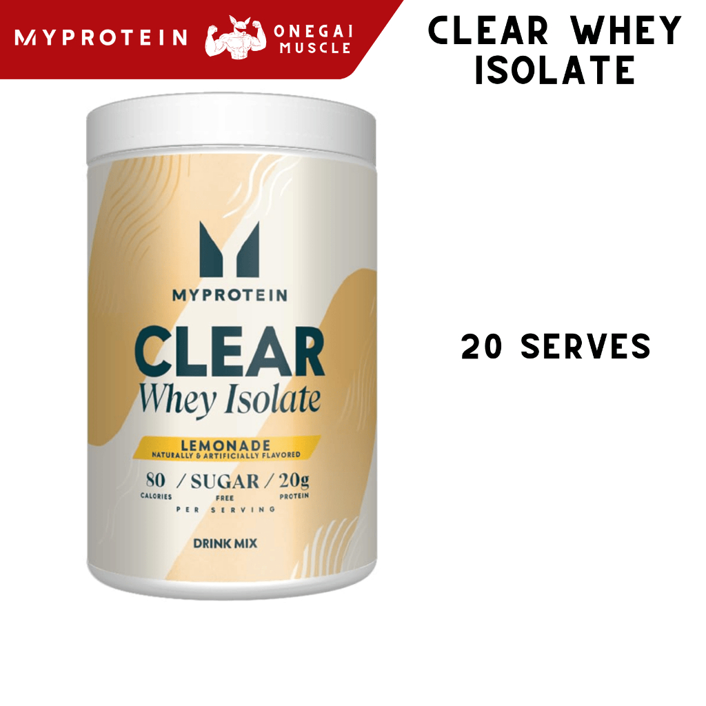 MYPROTEIN Clear Whey Isolate 20 servings , MYPROTEIN, myprotein isolate