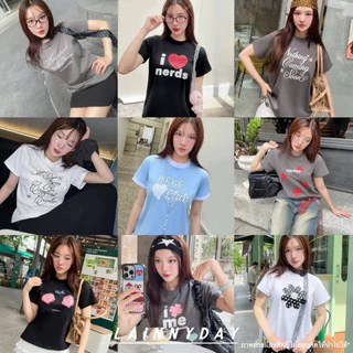 เสื้อ Baby tee ตัวยาว อก 38 นิ้ว รุ่น Boyish tee